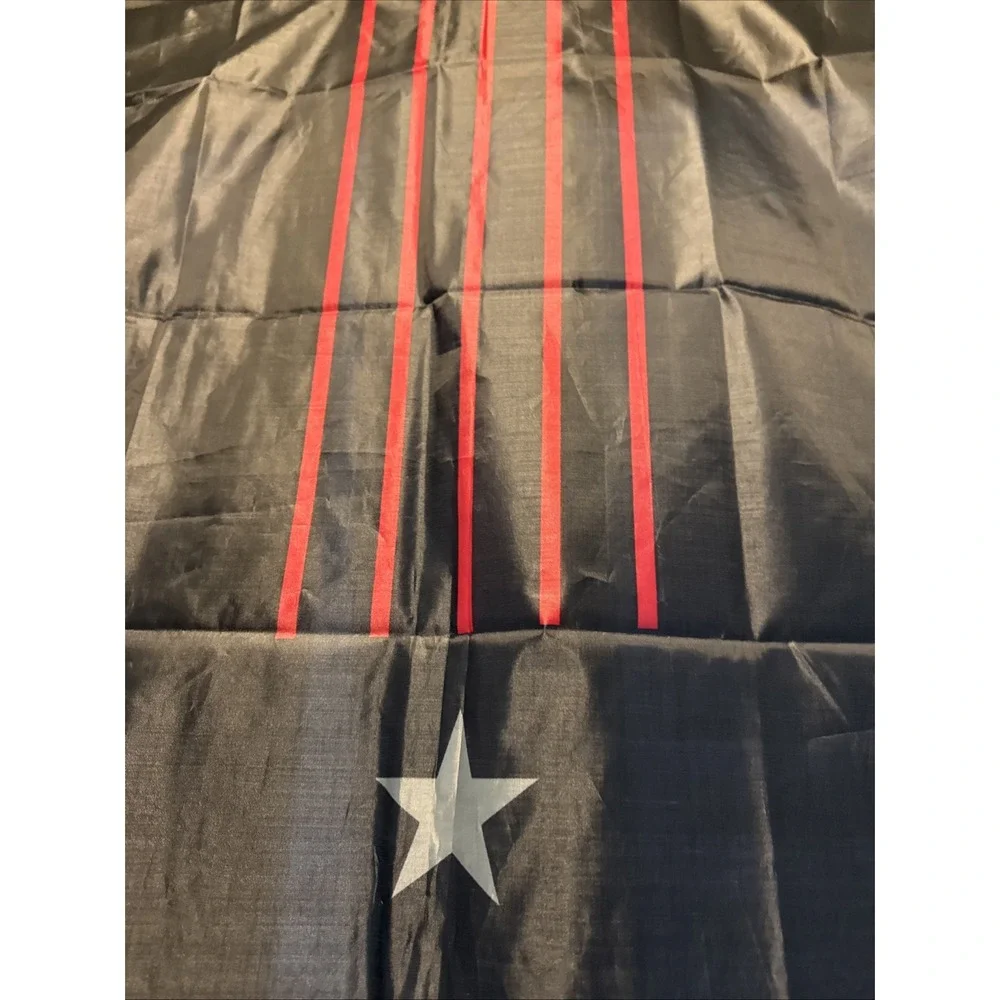 Atlanta United FC Flag Unite & Conquer MLS Soccer Banner Black Red‎ Five Stripes